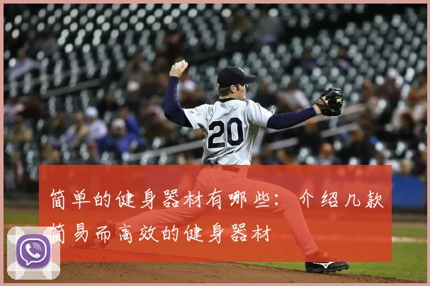 简单的健身器材有哪些：介绍几款简易而高效的健身器材