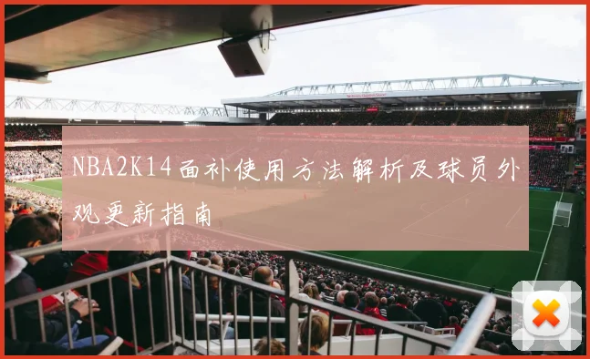 NBA2K14面补使用方法解析及球员外观更新指南