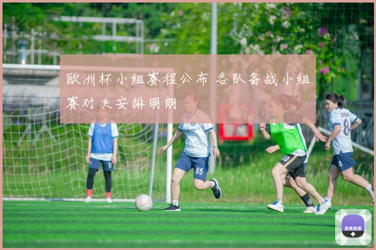 欧洲杯小组赛程公布 各队备战小组赛对决安排明朗